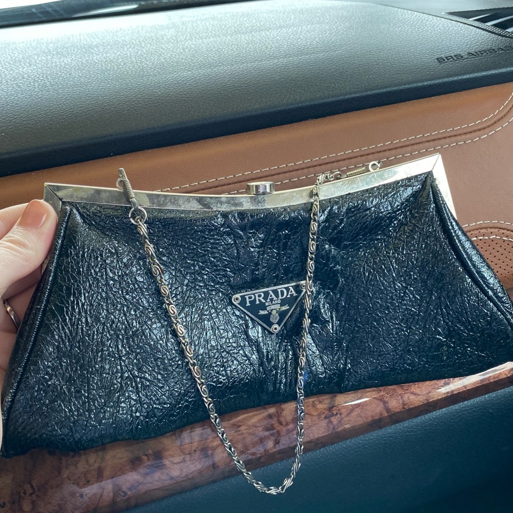 PRADA clutch purse